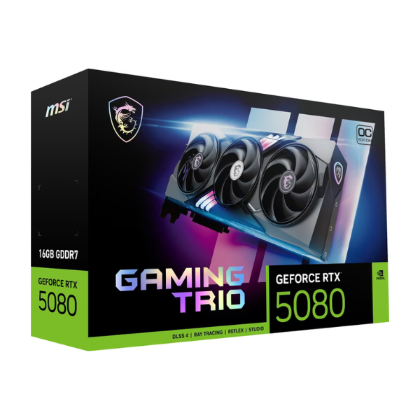 MSI GeForce RTX 5080 GAMING TRIO OC