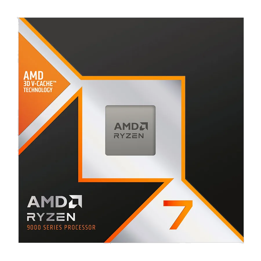 AMD Ryzen 7 9800X3D Box Edition — vue latérale