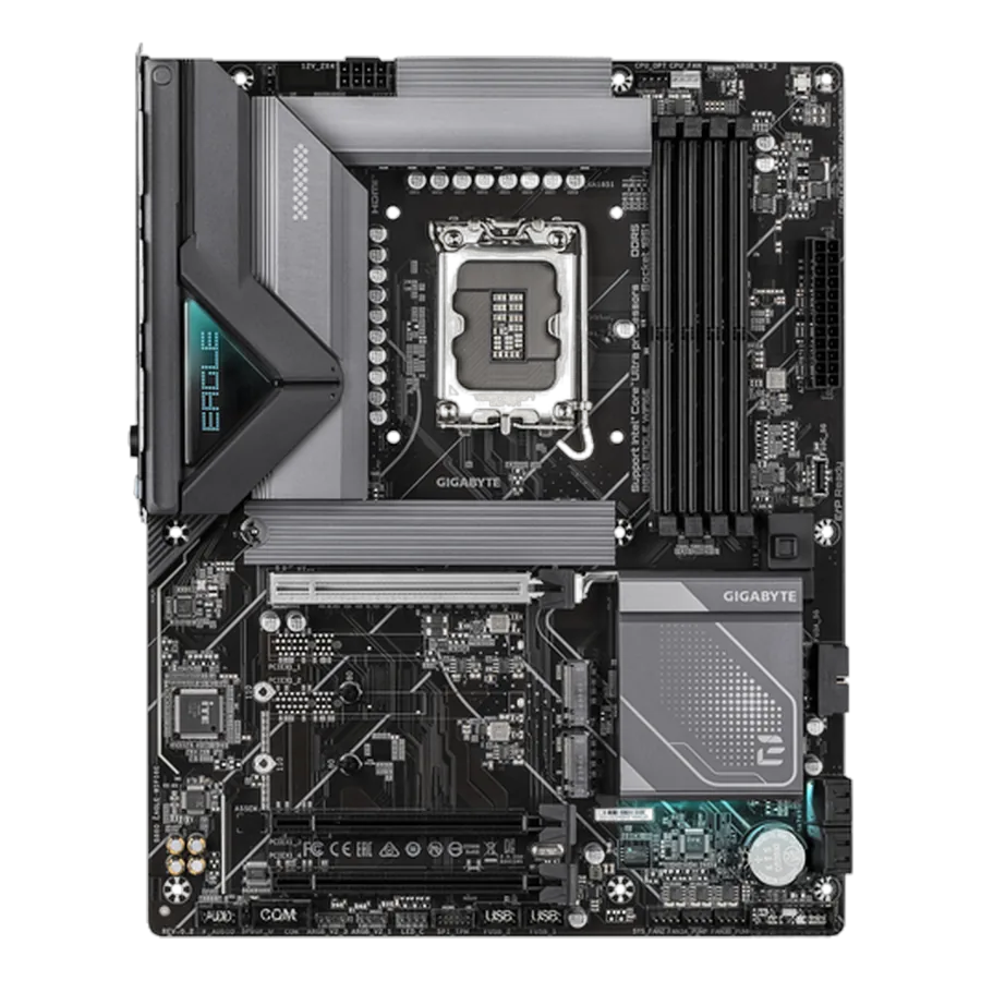Gigabyte B860 EAGLE WIFI6E — vue latérale