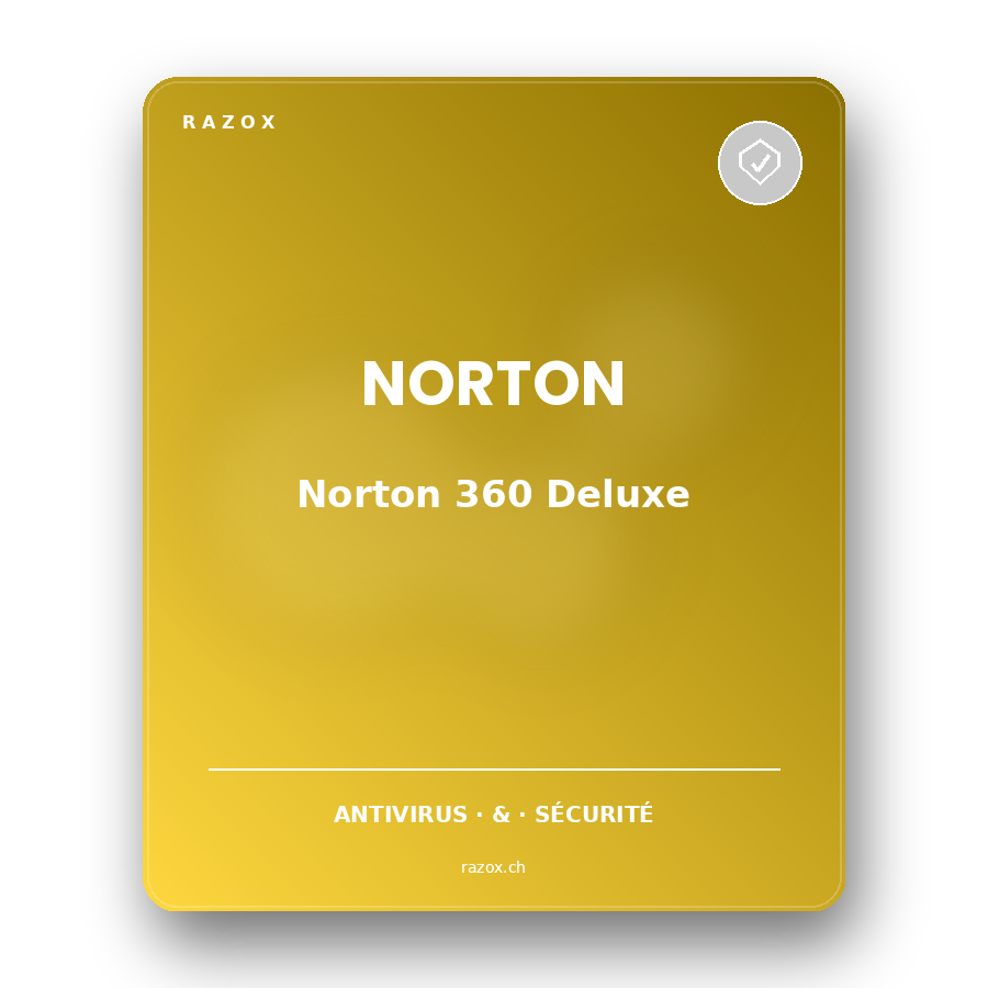 Norton 360 Deluxe 5 utilisateurs 1 an