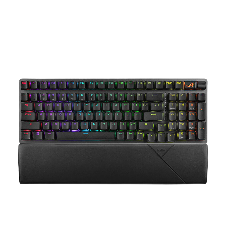 Asus ROG Strix Scope II 96 RX Wireless - Asus ROG RX Red - Noir