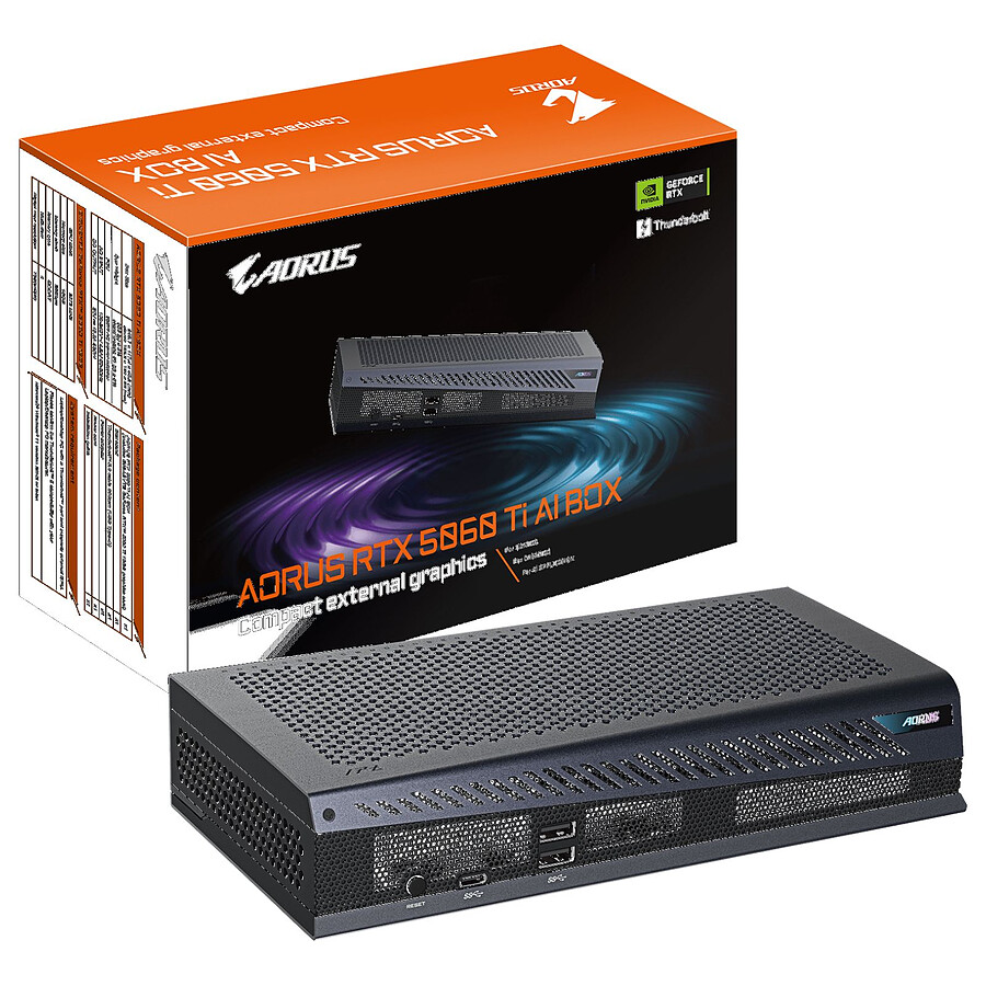 Gigabyte AORUS RTX 5060 Ti AI BOX