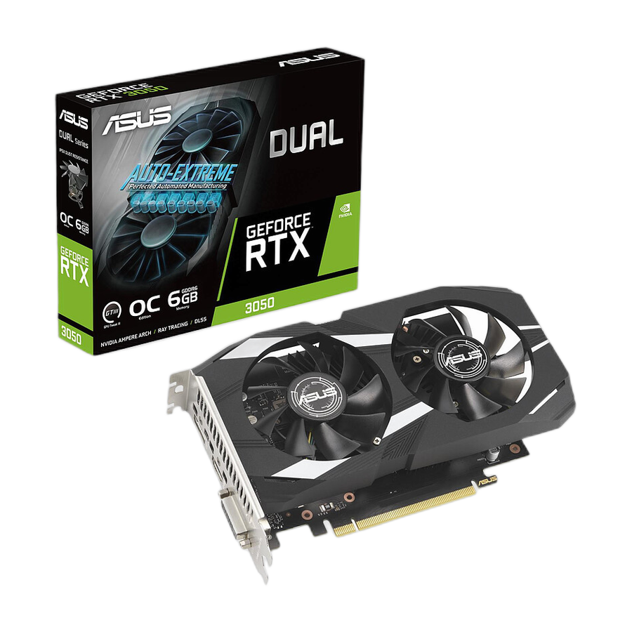 Asus RTX 3050 DUAL OC 6G