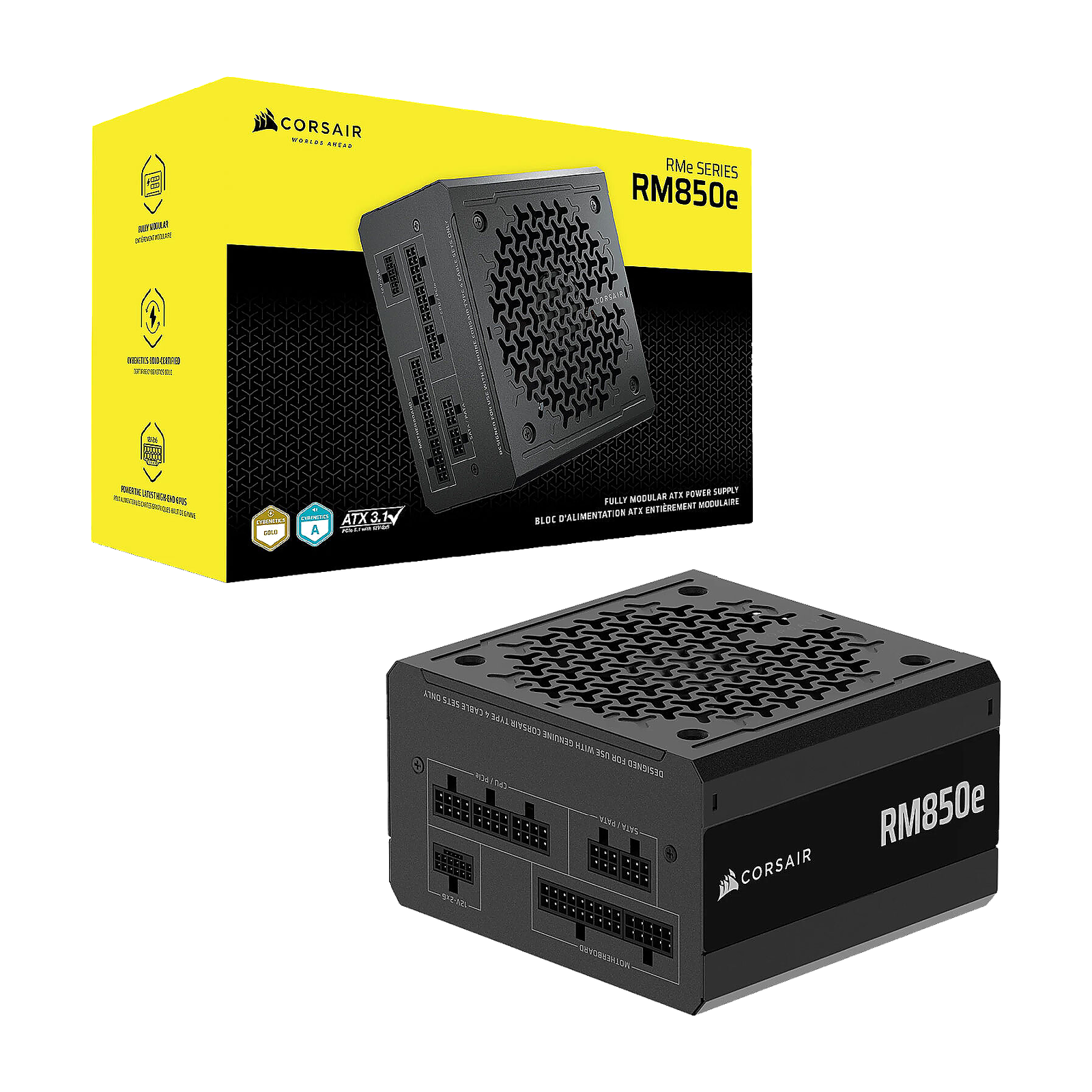 Corsair RM850e — Alimentation PC — Razox Suisse