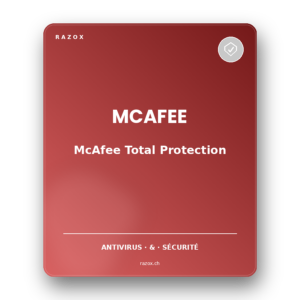 McAfee Total Protection 5 appareils 2 ans
