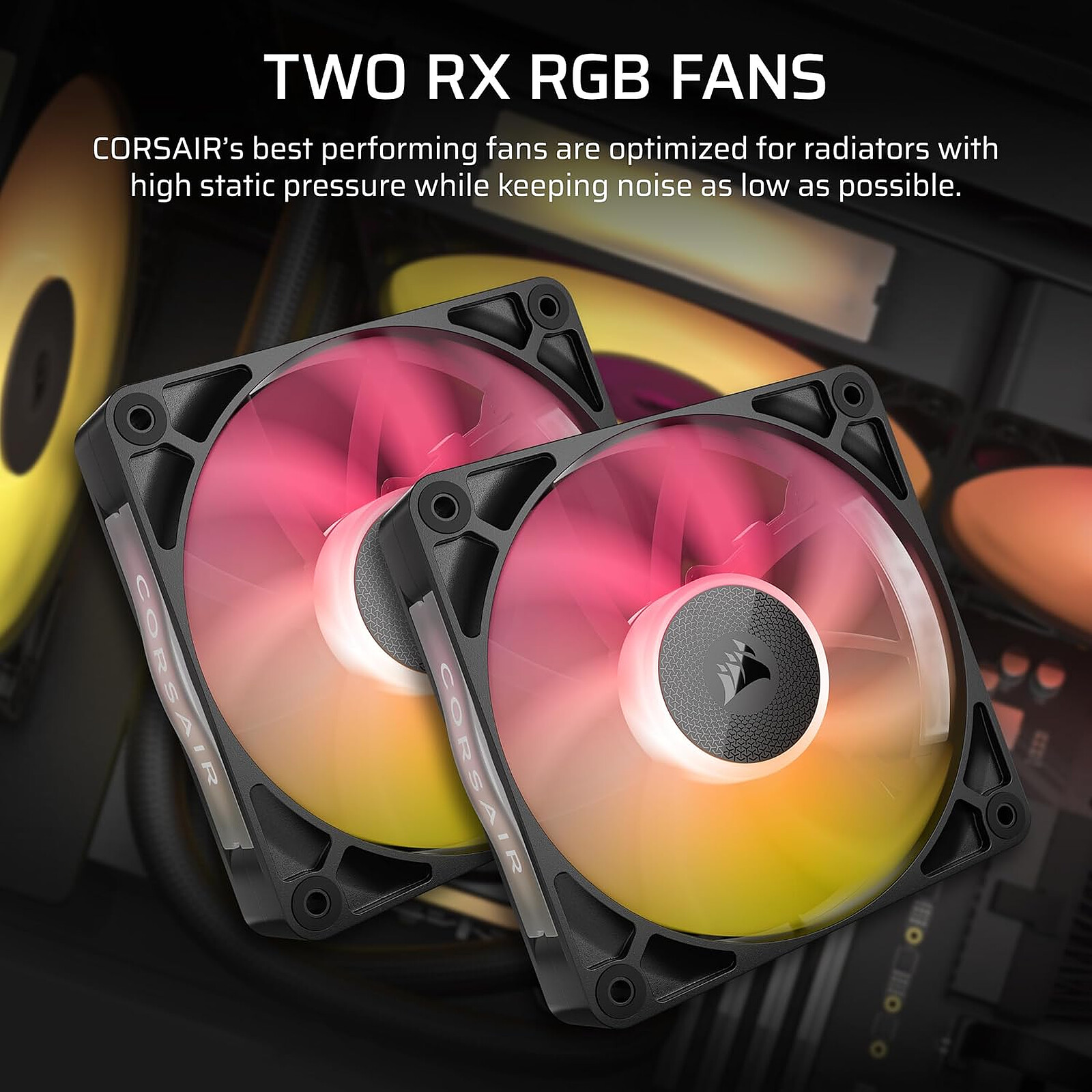 Corsair iCUE Link Titan 240 RX RGB — Noir