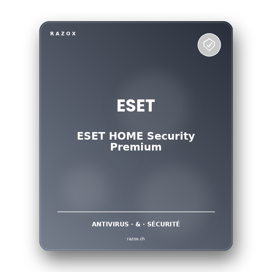 ESET HOME Security Premium 3 appareils 1 an