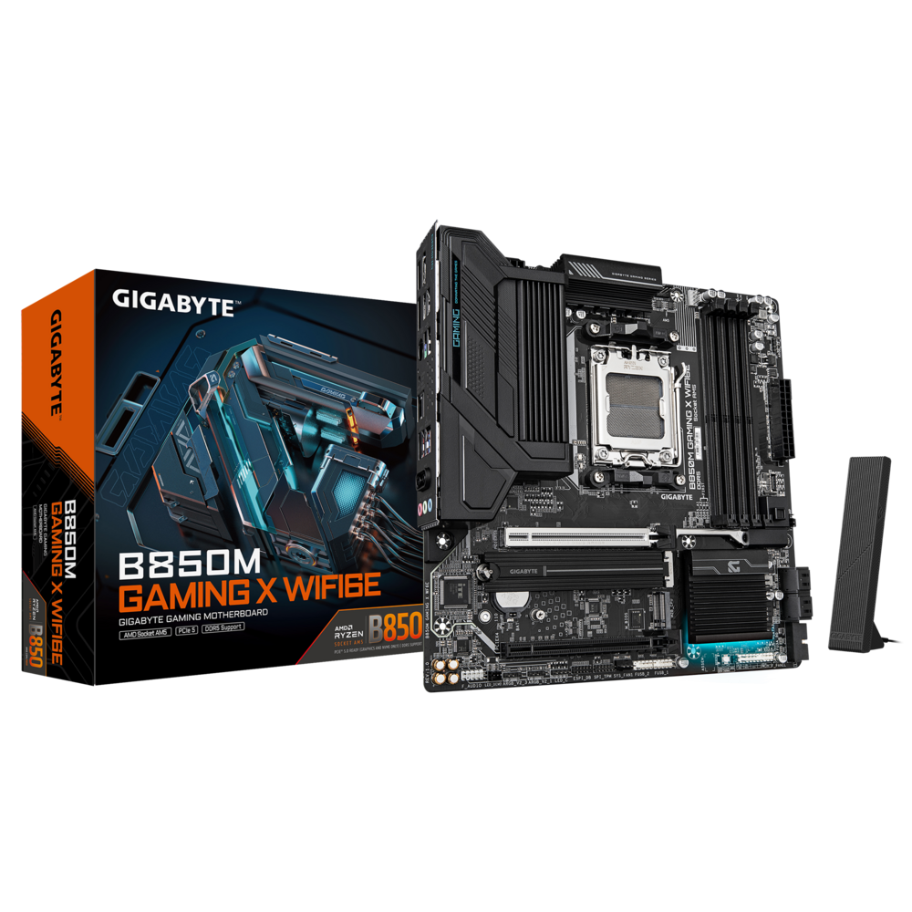 Gigabyte B850M GAMING X WF6E — vue d’ensemble