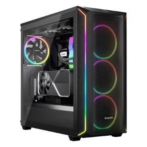 Boîtier be quiet! Shadow Base 800 FX noir avec ventilateurs ARGB et bandeau lumineux